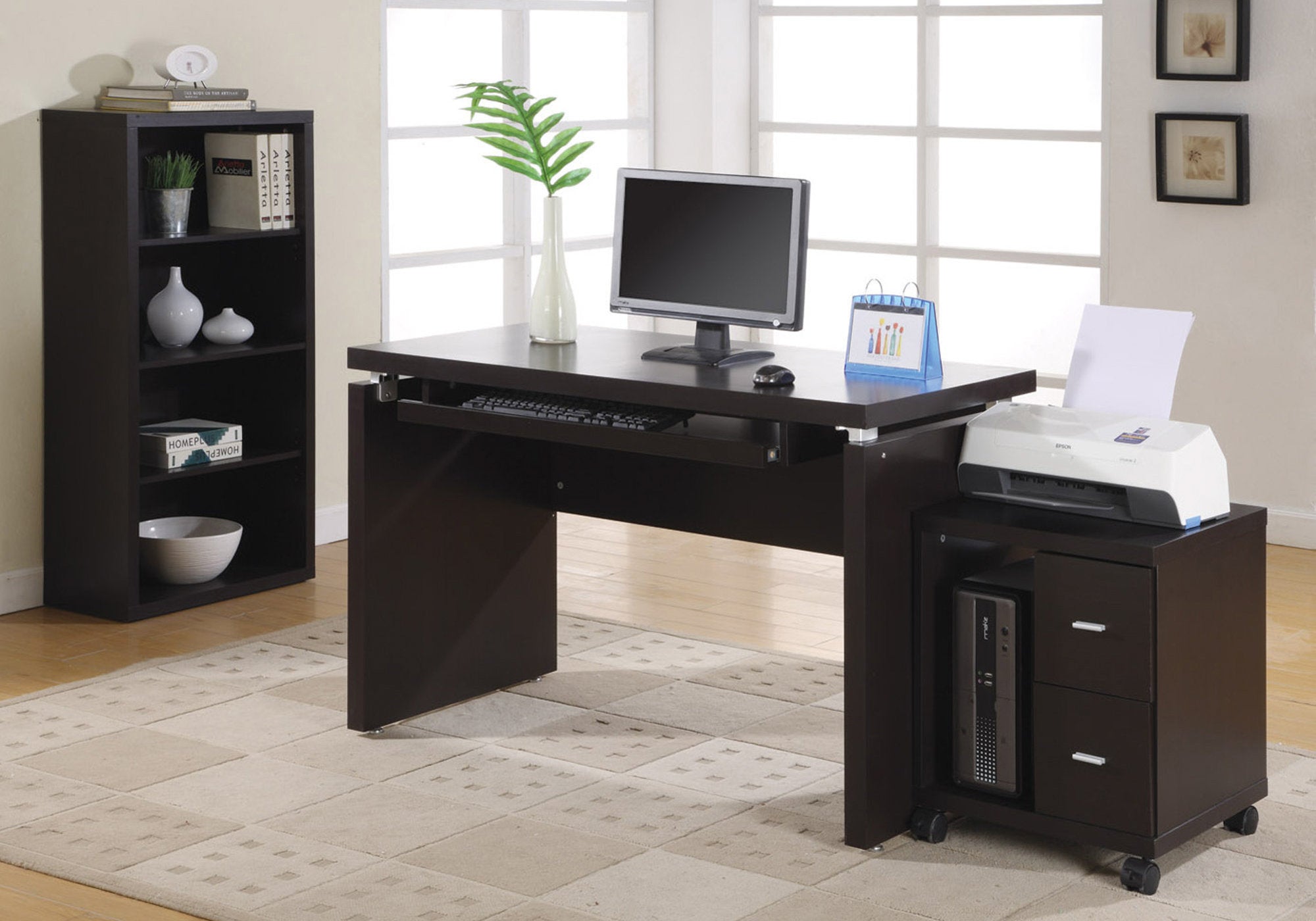 30.75" Particle Board Computer Desk-2