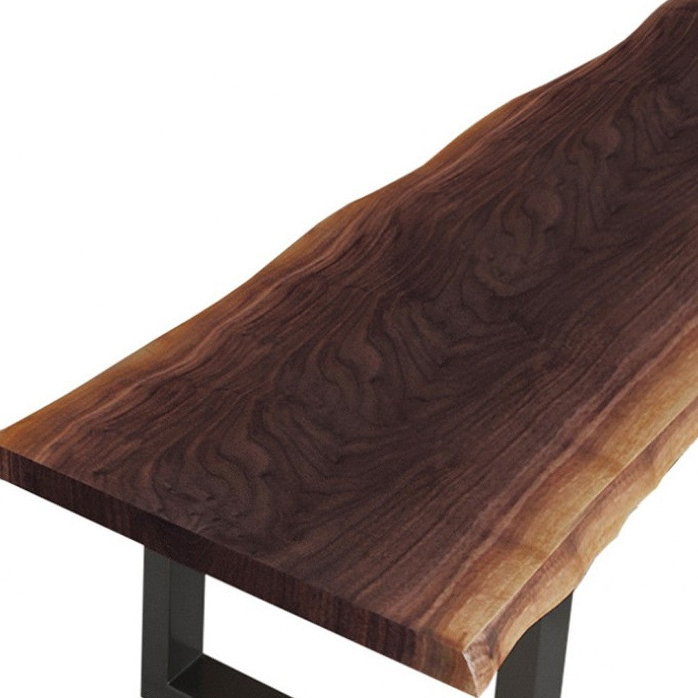 79" Acacia Wood Dining Bench