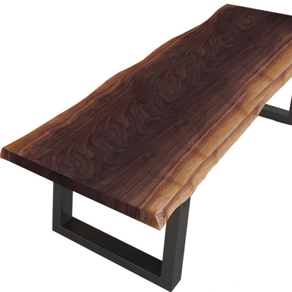 79" Acacia Wood Dining Bench