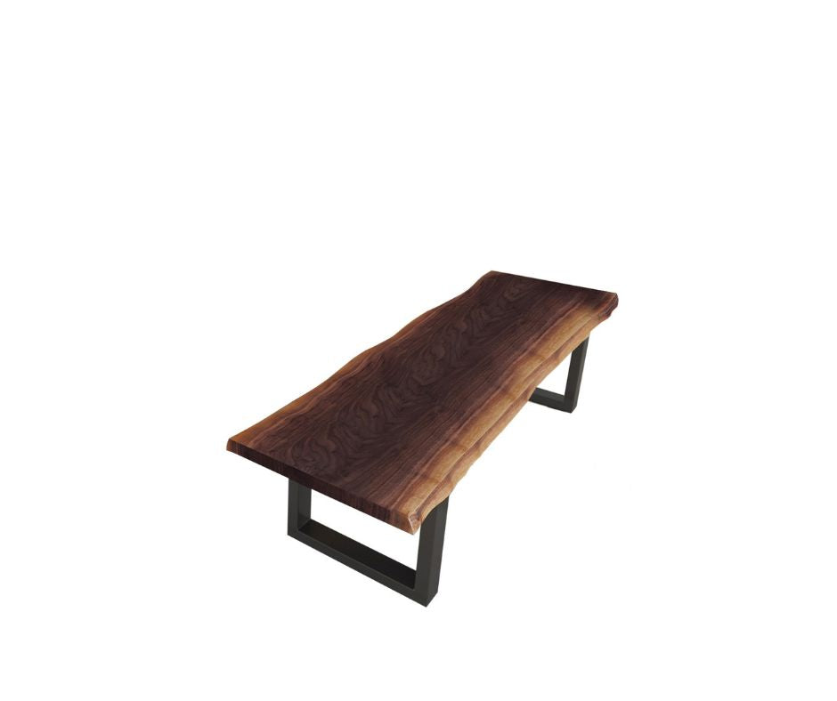 79" Acacia Wood Dining Bench