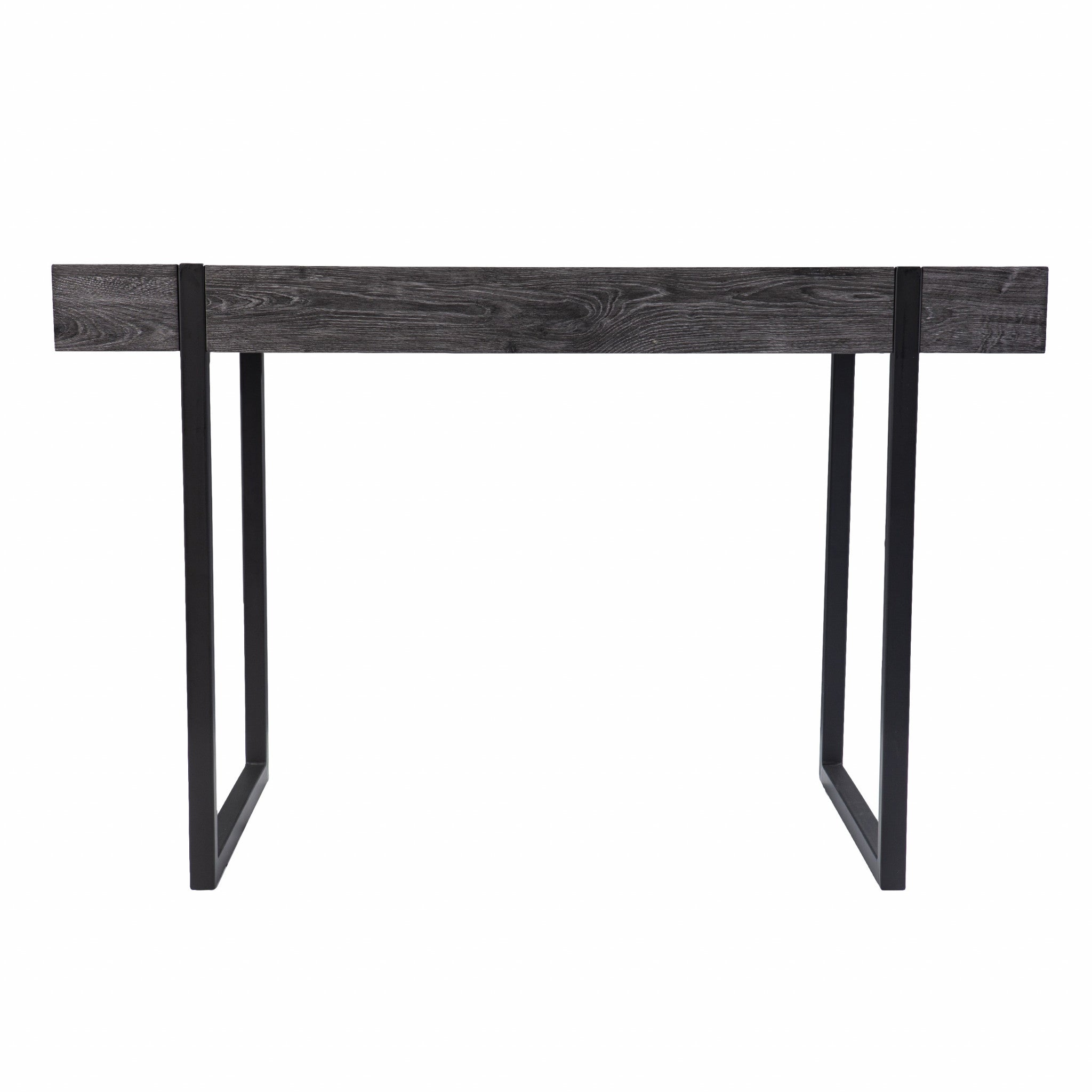 Charcoal Black Small Space Desk-1