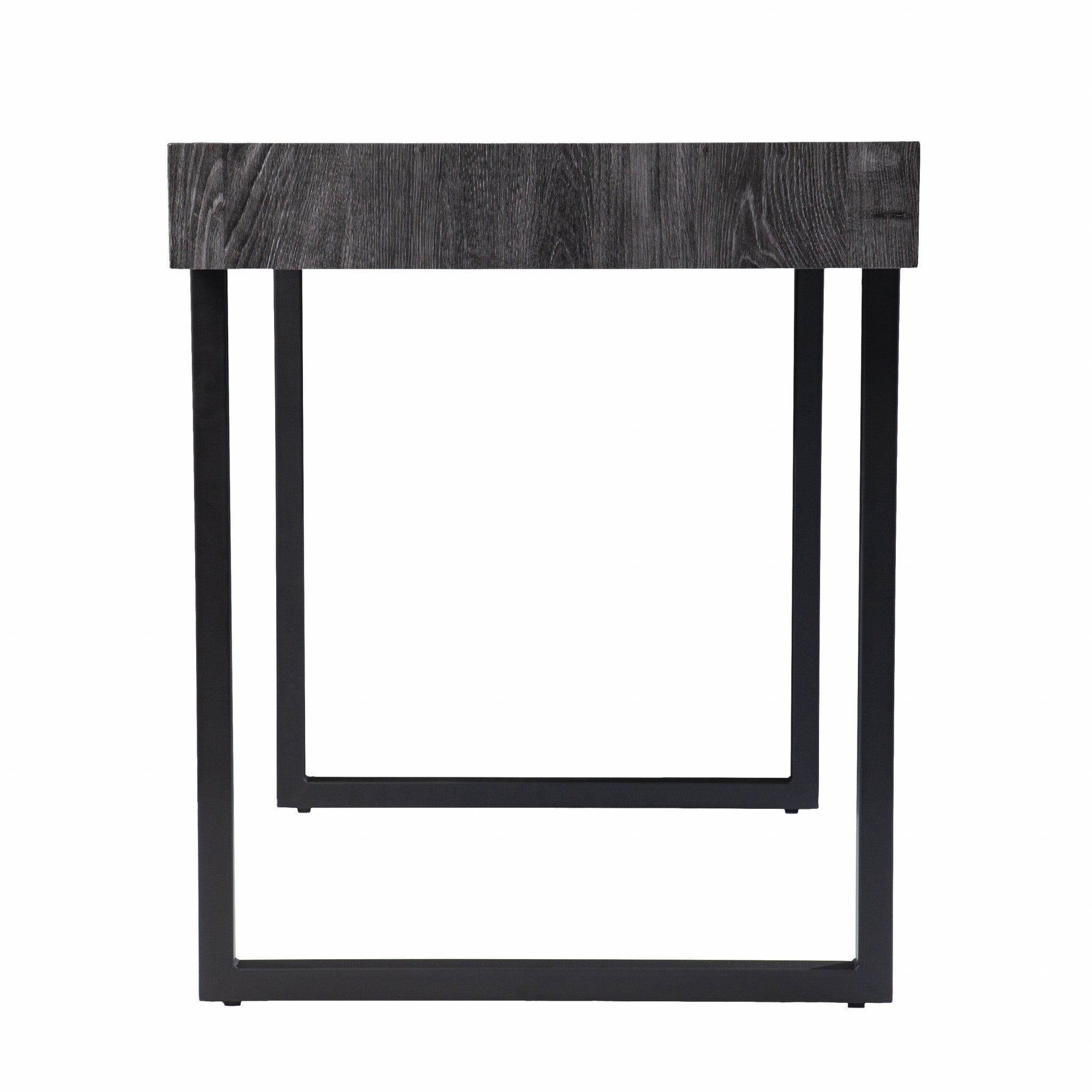 Charcoal Black Small Space Desk-3